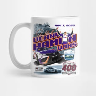 Denny Hamlin AdventHealth 400 Race Winner Mug